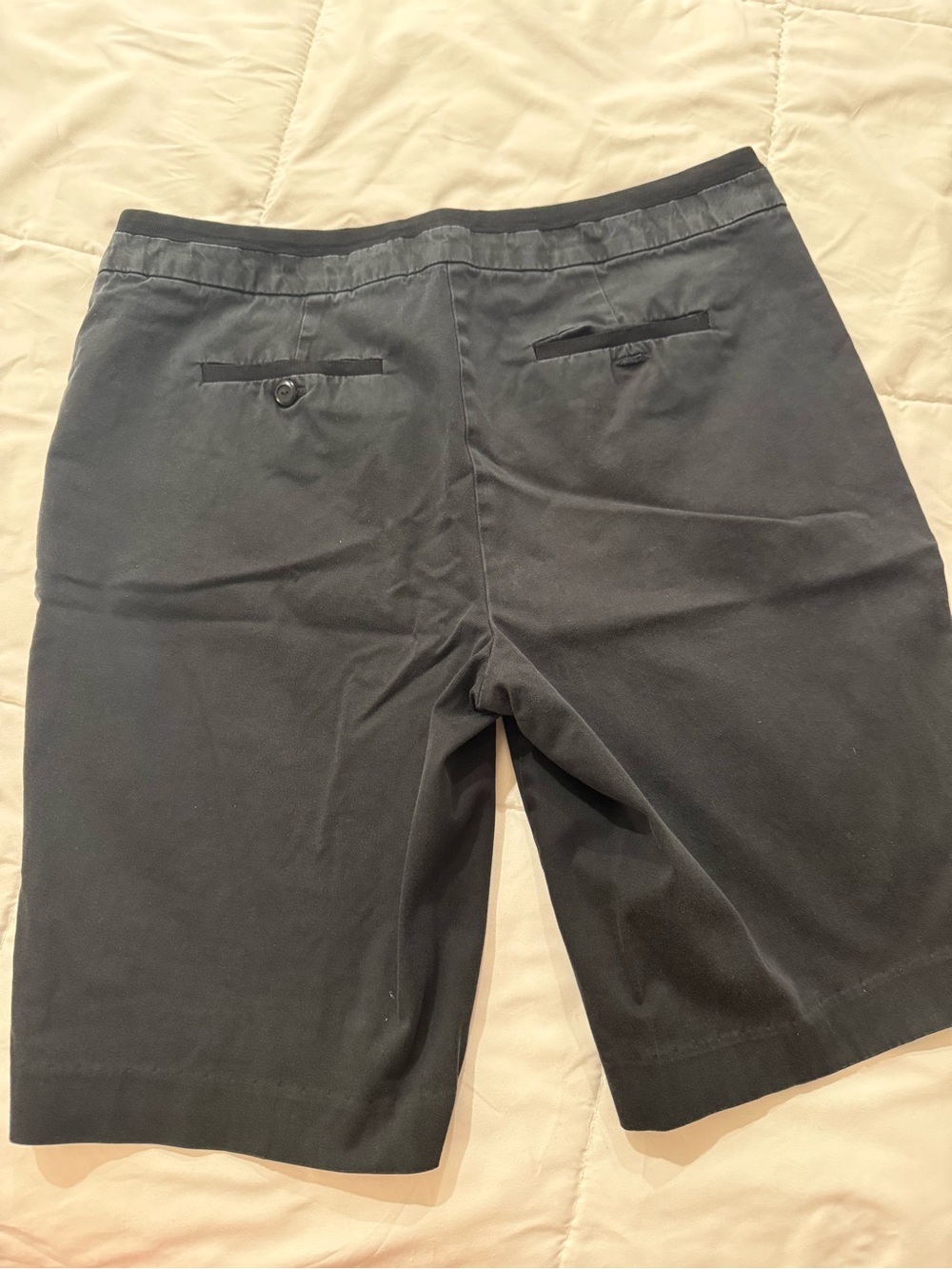 Trina Turk womens Charcoal Flat Front Shorts - Picture 6 of 14